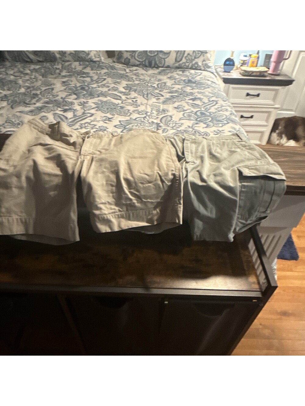 St. John's Bay Men's Cargo Shorts and Perry Ellis shorts - both size 34